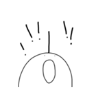 目はちいさく体はでかく（個別スタンプ：5）