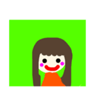 個性派可愛い女の子1（個別スタンプ：8）