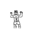 ポテト人  ワン（個別スタンプ：3）