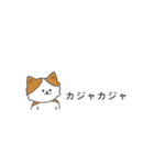 言いたいだけの猫たち。カタカナで韓国語（個別スタンプ：26）