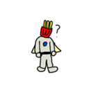 ポテト人 ツー（個別スタンプ：3）