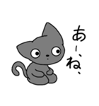 正座ねこ（個別スタンプ：4）