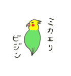 おしゃべりなインコ（個別スタンプ：6）