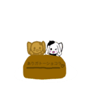 カラフル棒人間スイーツなギャグスタンプ（個別スタンプ：4）
