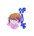 如月ルナと夕柄ルイのスタンプ！（個別スタンプ：2）