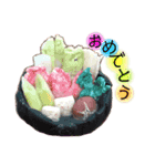 食品サンプルでおしゃべり（個別スタンプ：1）