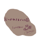 みたのらくがきすたんぷ。（個別スタンプ：8）
