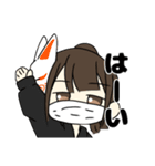 無表情ちゃん        （日常）（個別スタンプ：4）