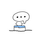 ティッシュくん～やる気6%～（個別スタンプ：17）