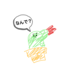 さぼ子スタンプ《手書き風》（個別スタンプ：19）