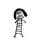 サターンの墨絵（個別スタンプ：2）