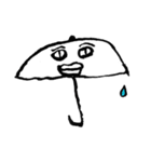 サターンの墨絵（個別スタンプ：6）