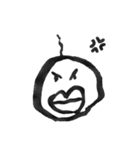 サターンの墨絵（個別スタンプ：16）