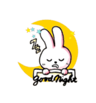 ファイト！うさまる（個別スタンプ：3）