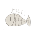 手書きの海の生き物（個別スタンプ：11）
