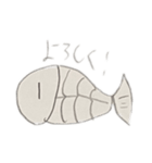 手書きの海の生き物（個別スタンプ：15）