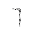 頭悪武谷数字（個別スタンプ：8）