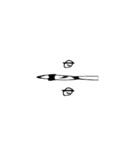 頭悪武谷数字（個別スタンプ：14）