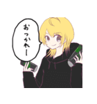 猫崎さんの日常生活。（個別スタンプ：19）