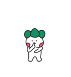 可愛い  小さな  ハクサイ（個別スタンプ：3）