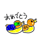 日常で使える色んな鳥の手書きスタンプ（個別スタンプ：10）