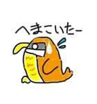 日常で使える色んな鳥の手書きスタンプ（個別スタンプ：33）