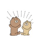 くまと小ぐまのスタンプ（個別スタンプ：2）
