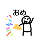 落書きのキャラ（個別スタンプ：23）