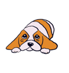 ゆるゆる犬たち（個別スタンプ：11）