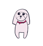 ゆるゆる犬たち（個別スタンプ：18）