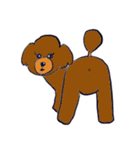 ゆるゆる犬たち（個別スタンプ：21）