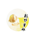 絵本の世界の水彩画スタンプ（個別スタンプ：6）