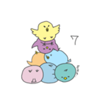 とり集め（個別スタンプ：7）