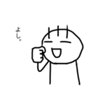 毛が3本くん 2（個別スタンプ：5）