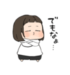 前髪短め女の子（個別スタンプ：38）