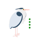 デフォルメ鳥（個別スタンプ：5）