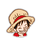 ぺたぺたONE PIECE (シールスタンプ)（個別スタンプ：1）