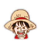 ぺたぺたONE PIECE (シールスタンプ)（個別スタンプ：2）