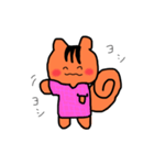 本日のリス子2（個別スタンプ：8）