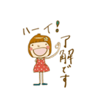 ミシェルの使えるスタンプ。日常。（個別スタンプ：8）