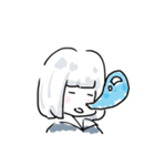 おかっぱ女子学生改（個別スタンプ：5）