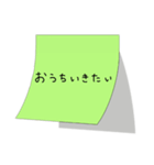 彼女から付箋（個別スタンプ：28）