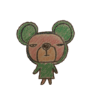 むすクマさん（個別スタンプ：16）