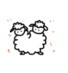 ☆ふわもこひつじ☆（個別スタンプ：3）