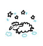 ☆ふわもこひつじ☆（個別スタンプ：8）