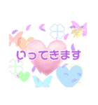 星とハートと猫（個別スタンプ：8）