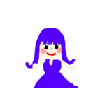 個性派可愛い女の子2（個別スタンプ：3）