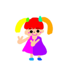 個性派可愛い女の子2（個別スタンプ：8）