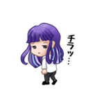 purple@（個別スタンプ：5）