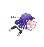 purple@（個別スタンプ：14）